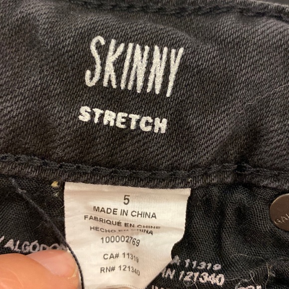 Garage black jeans. Size 5 - Picture 5 of 5